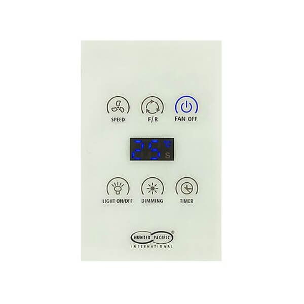 Hunter Pacific Polar V2 White DC 56" Ceiling Fan with Remote & Wall Control-Ceiling Fan-Hunter Pacific